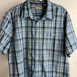 GH Bass & Co Short Sleeve Button Down Shirt XXL